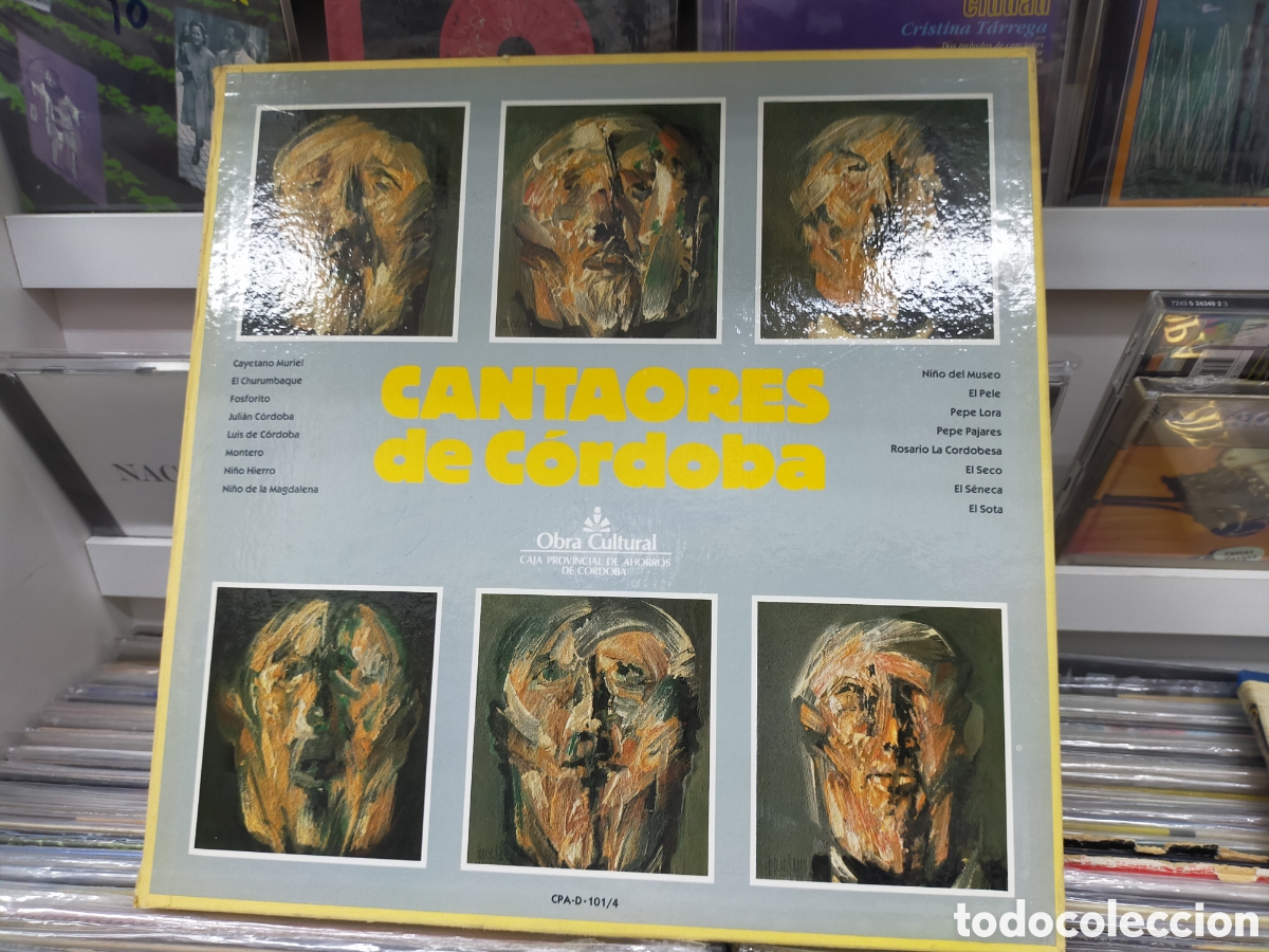 Vinyl-Schallplatten: Cantores de c&oacute;rdoba caja box con 4 lp's + libreto