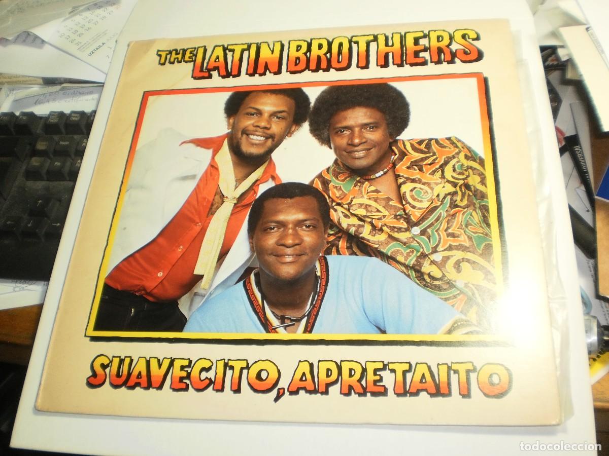 Disques de vinyle: lp the latin brothers. suavecito, apreta&iacute;to. fuentes edigsa 1980 spain (seminuevo)