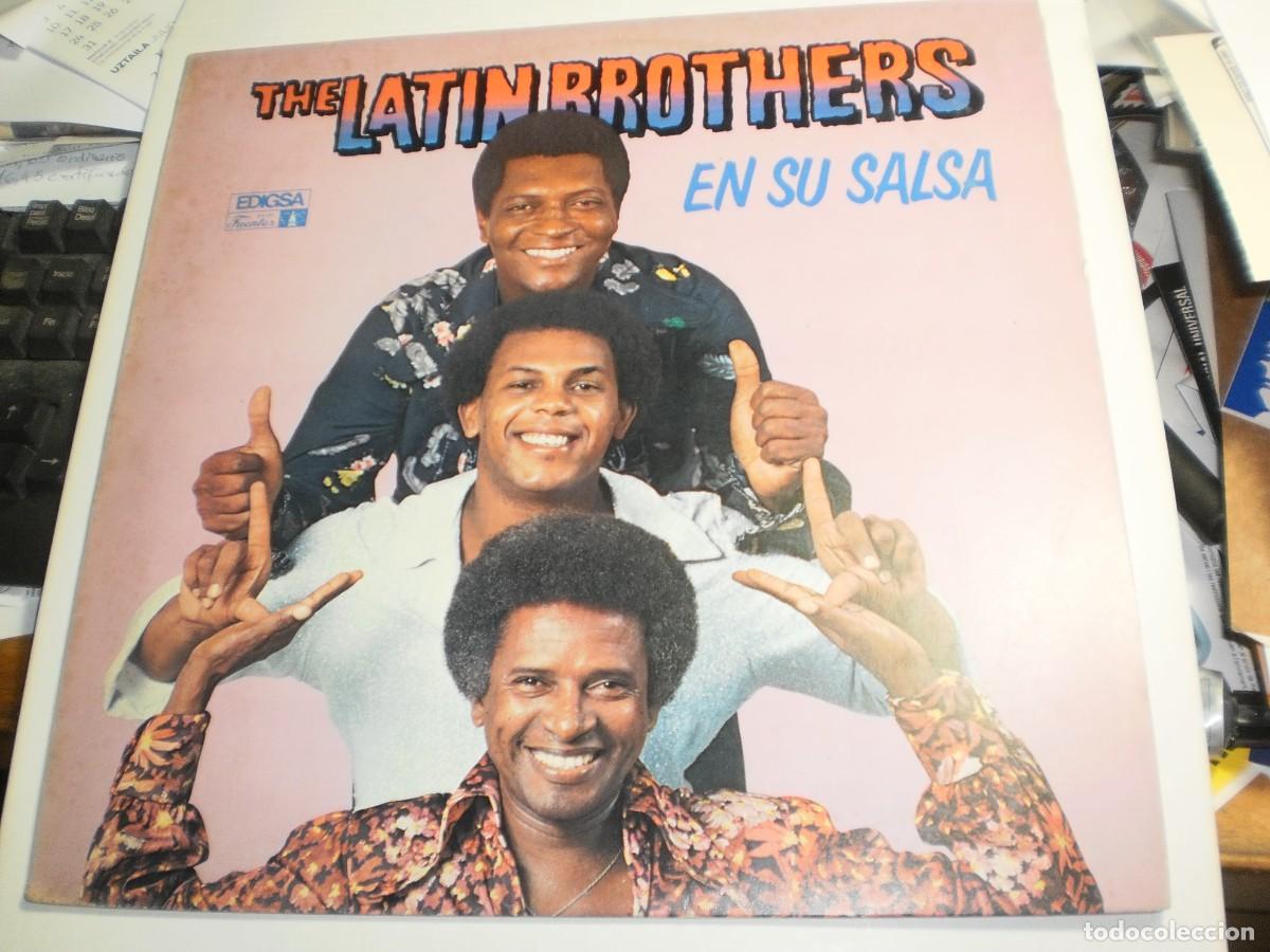 Discos de vinilo: lp the latin brothers. en su salsa. fuentes edigsa 1980 spain (seminuevo)