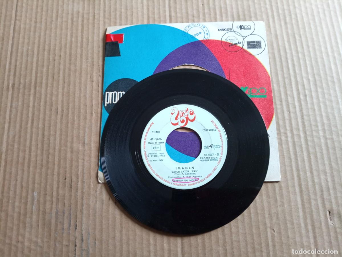 Discos de vinilo: IMAGEN - CATCH CATCH SINGLE PROMOCIONAL 1972 - Foto 1
