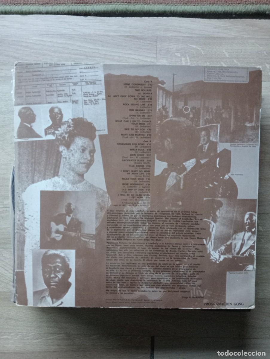 Discos de vinilo: Leadbelly - Leadbelly (LP) 1975 - Foto 2