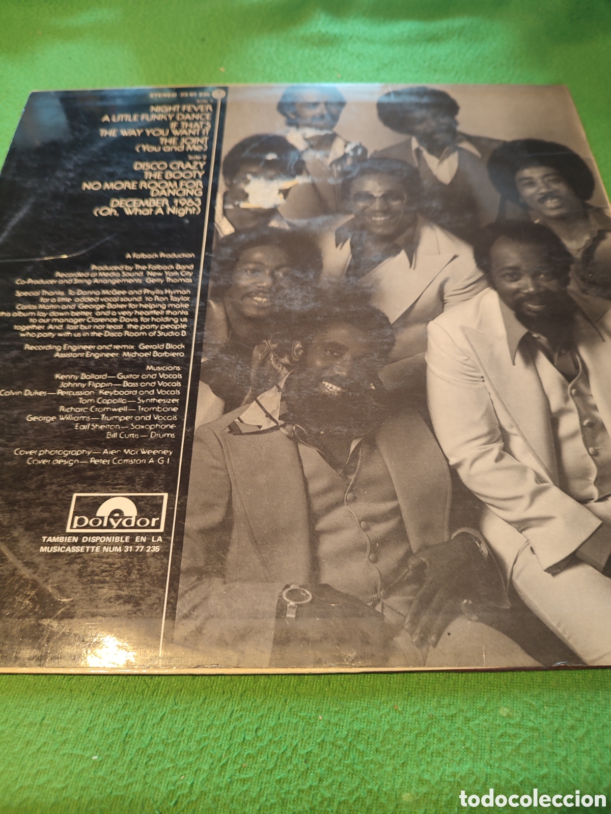 Discos de vinilo: The Fatback Band - Night Fever - Foto 2