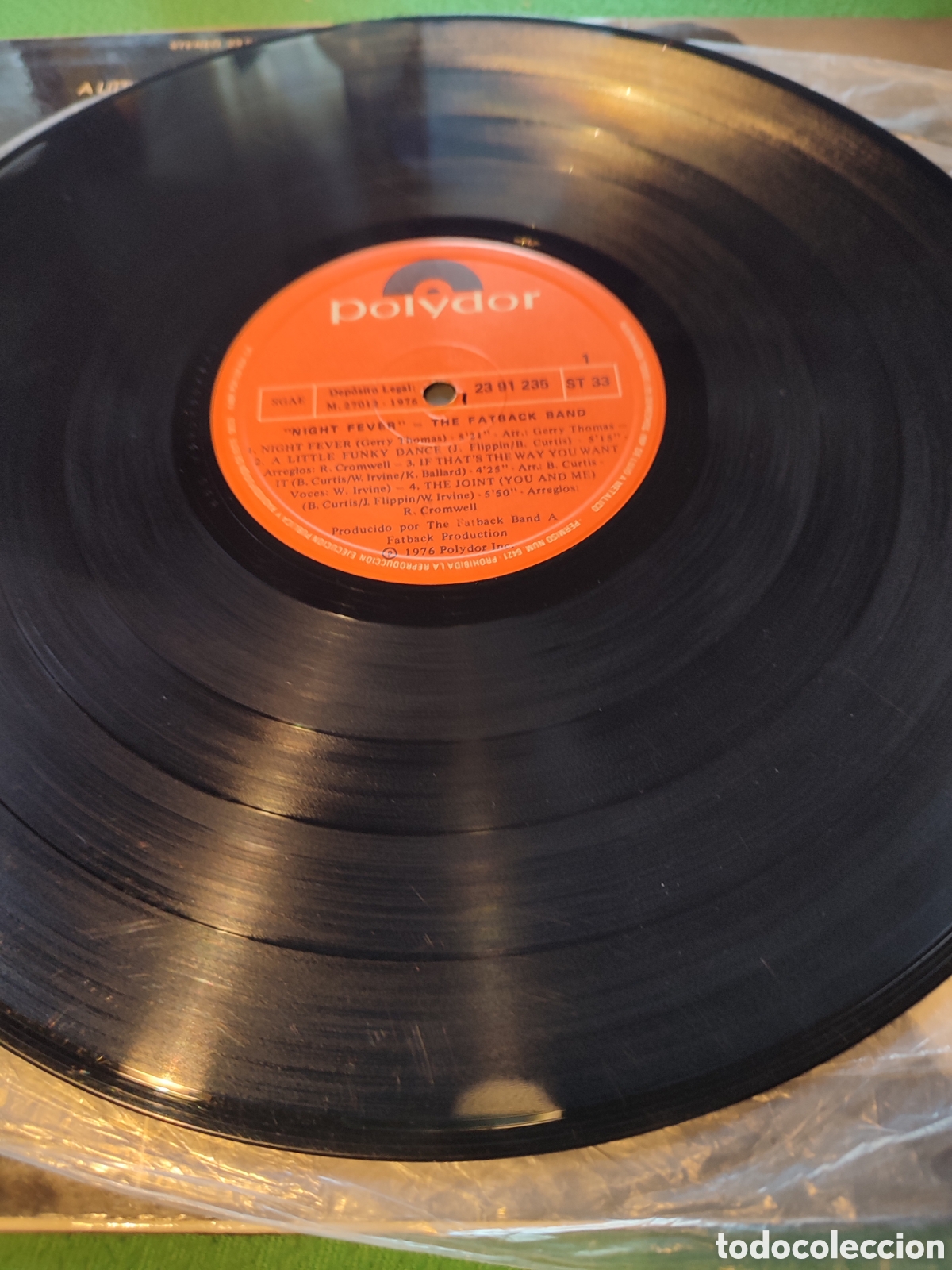 Discos de vinilo: The Fatback Band - Night Fever - Foto 3