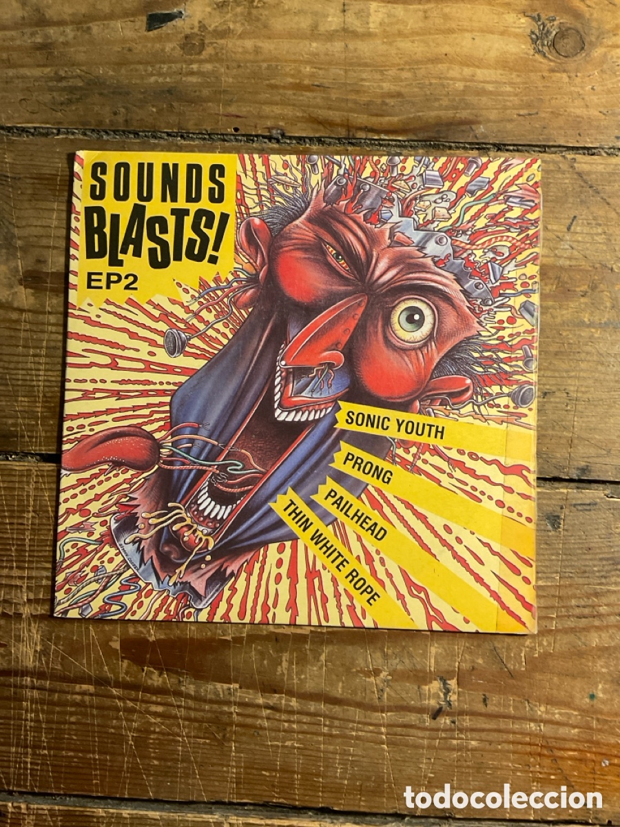 Discos de vinilo: Sounds Blasts EP2 con Sonic Youth - Foto 1
