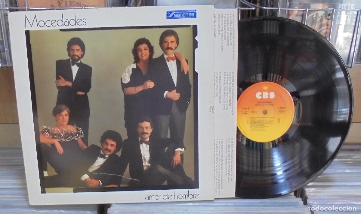 Discos de vinilo: Mocedades. Amor de hombre. CBS 1982 -- LP - Foto 1