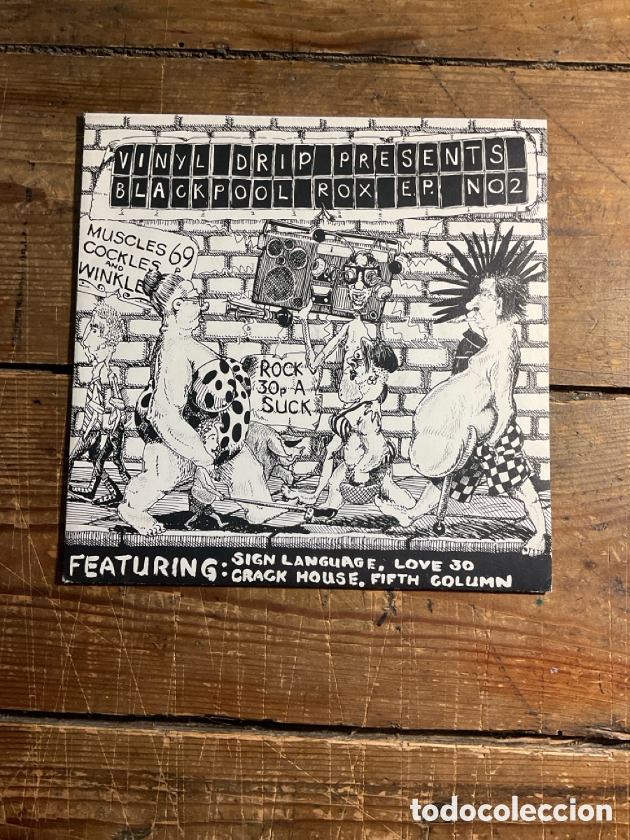 Discos de vinilo: Vinyl Drip presents Blackpool Rox EP no 2 - Foto 1