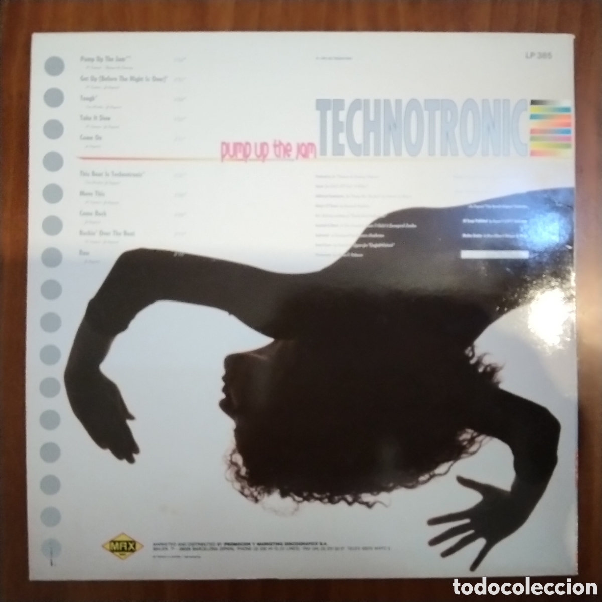 Discos de vinilo: LP TECHNOTRONIC &rdquo;PUMP UP THE JAM&rdquo; ED. ESPA&Ntilde;OLA MAX 1989 - Foto 2