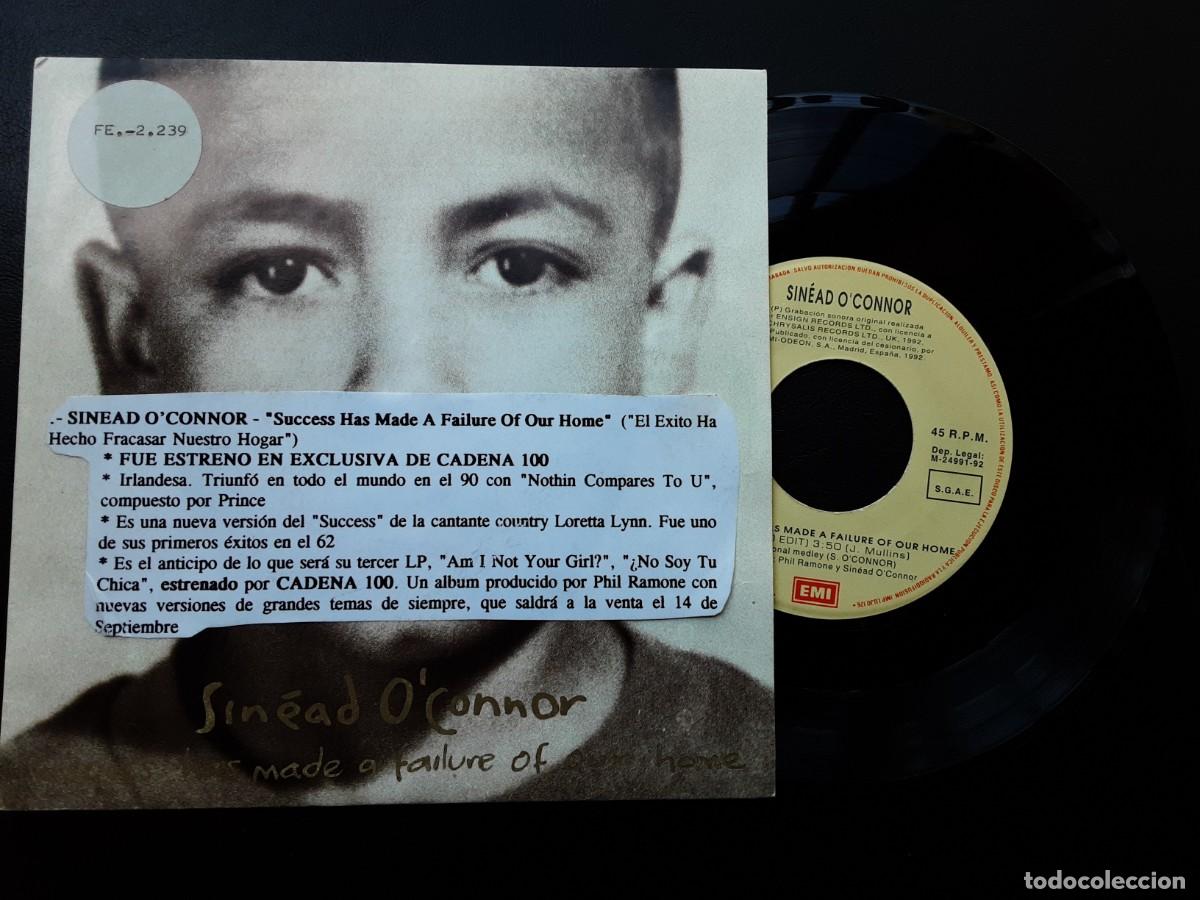 Vinyl records: SINNEAD O'CONNOR, SUCCESS HAS MADE A FAILURE OF OUR HOME X2 CARAS, PROMO