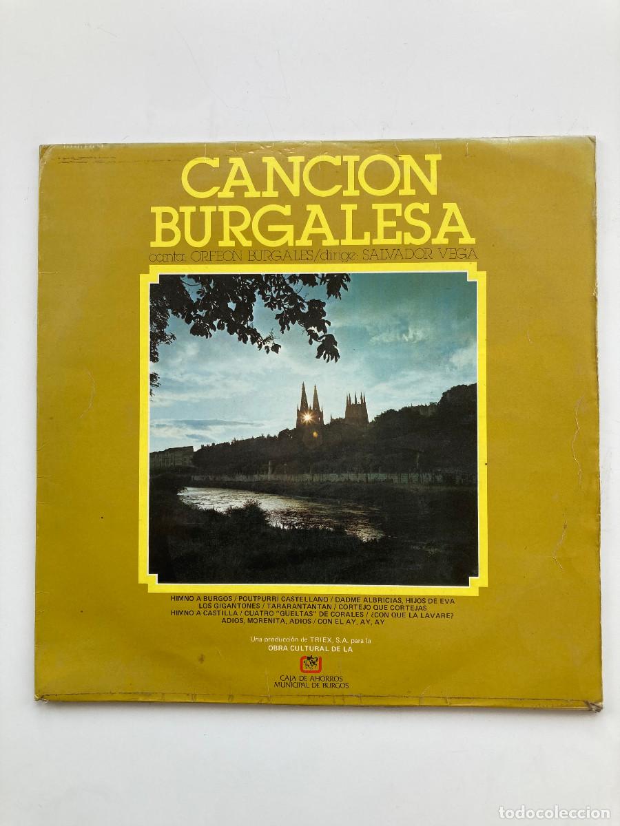 Discos de vinilo: CANCI&Oacute;N BURGALESA LP - Foto 1