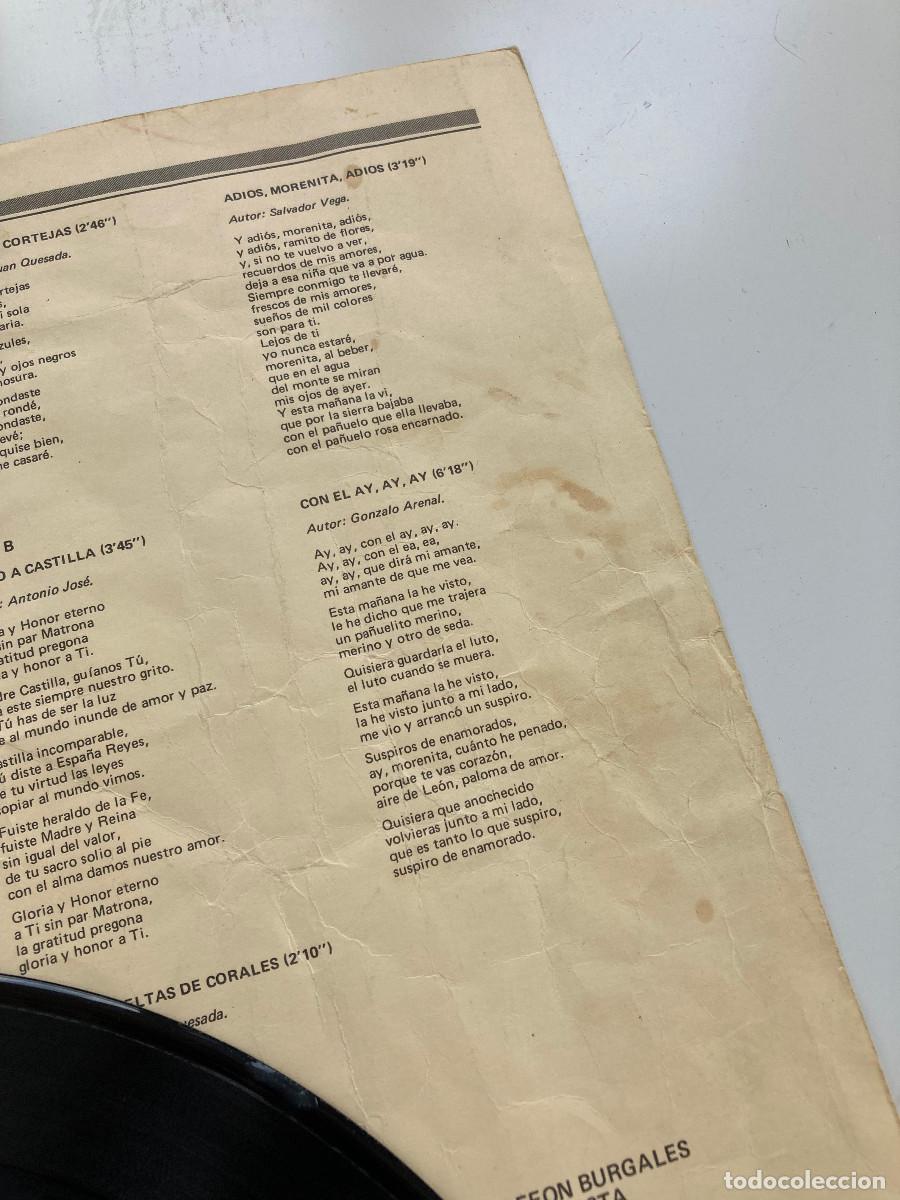 Discos de vinilo: CANCI&Oacute;N BURGALESA LP - Foto 10