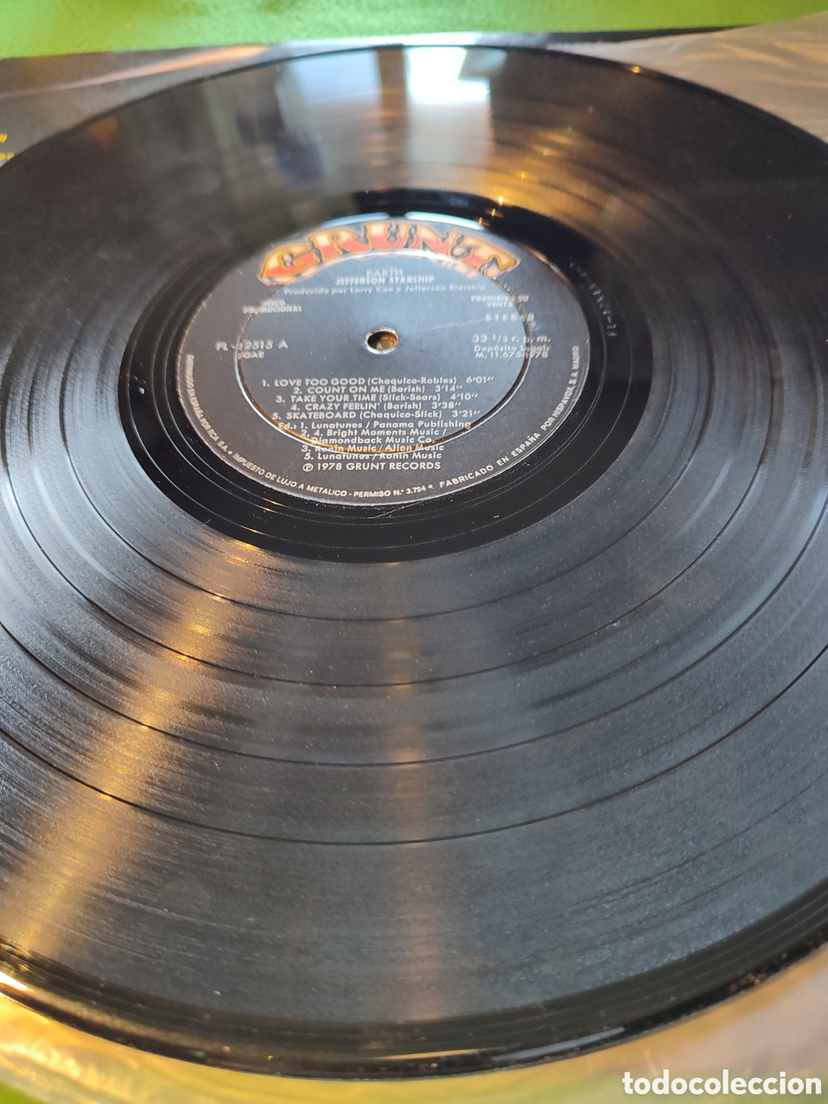 Discos de vinilo: Jefferson Starship - Earth - Foto 4