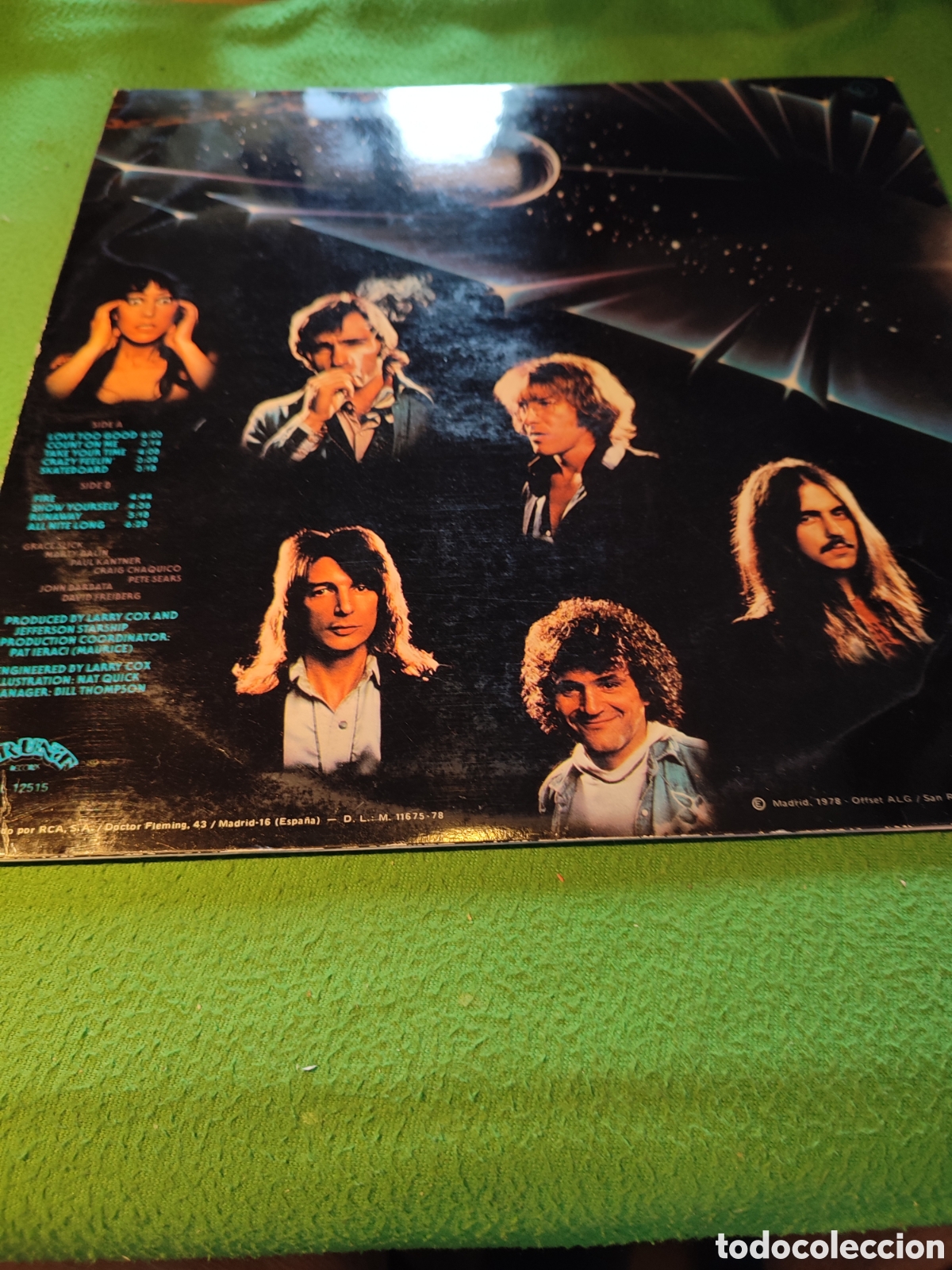 Discos de vinilo: Jefferson Starship - Earth - Foto 5