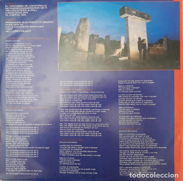 Discos de vinilo: Antonio. Al Caer El Sol...1981 Spain original LP disco de vinilo - Foto 3