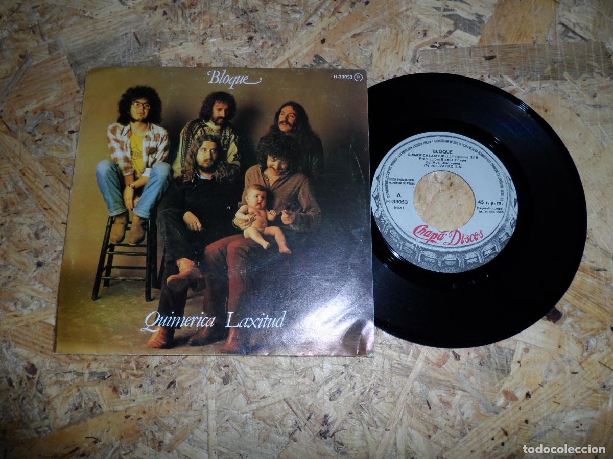 Discos de vinilo: BLOQUE - QUIMERICA LAXITUD - Foto 1