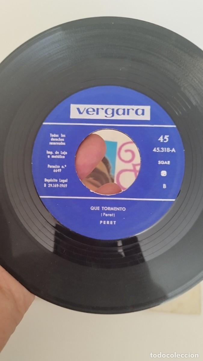 Discos de vinilo: Peret &ndash; Guapa Maria / Que Tormento.Single 7&rdquo; - Foto 2