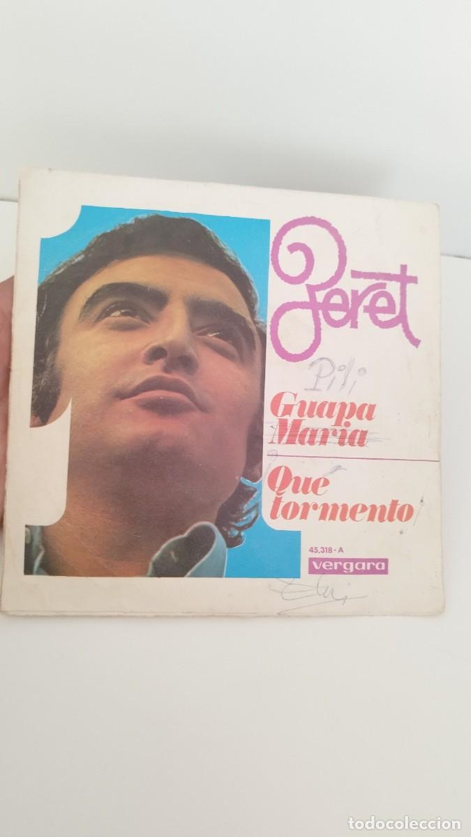 Discos de vinilo: Peret &ndash; Guapa Maria / Que Tormento.Single 7&rdquo; - Foto 3