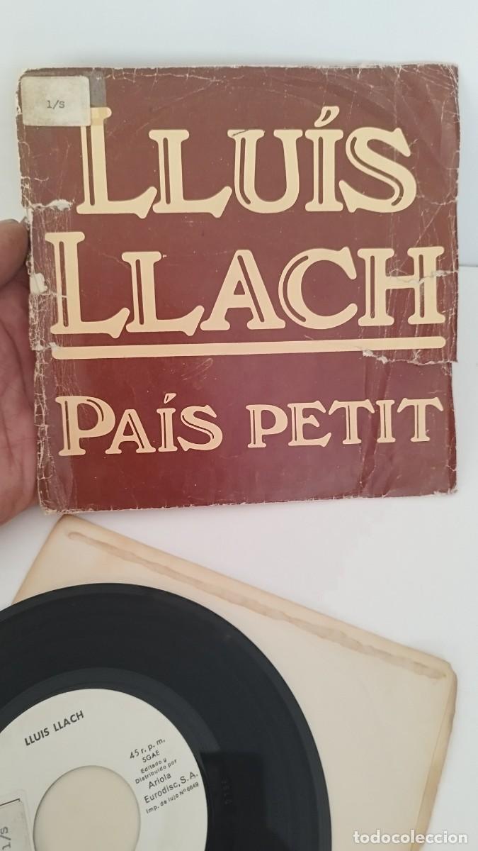 Discos de vinilo: Llu&iacute;s Llach, Pa&iacute;s petit.Vinilo 7&rdquo; - Foto 1