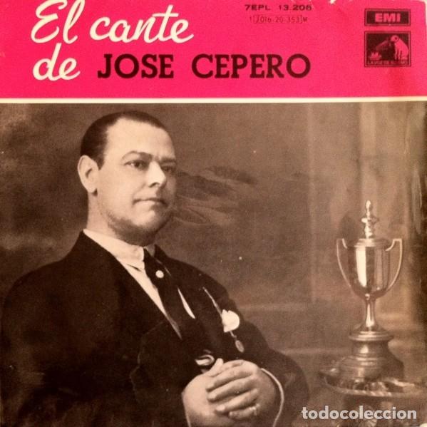 Discos de vinilo: Jos&eacute; Cepero &ndash; El Cante De Jos&eacute; Cepero - Foto 1