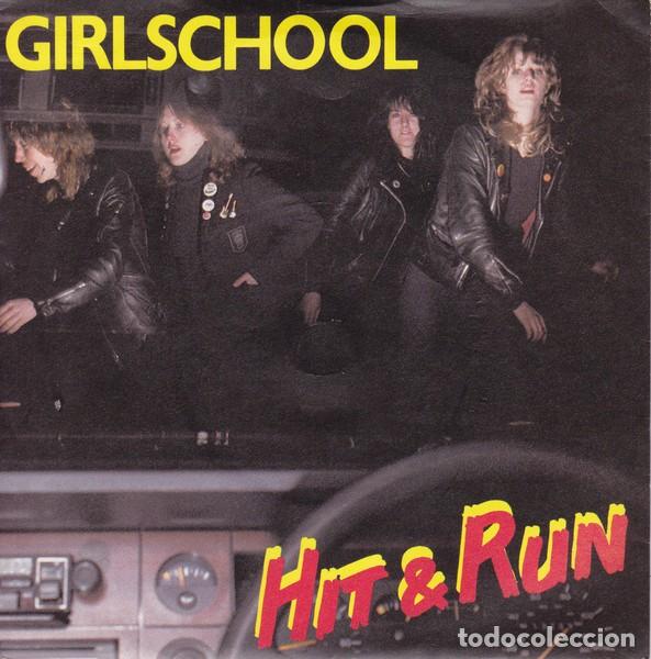 Discos de vinilo: Girlschool &ndash; Hit & Run - Foto 1