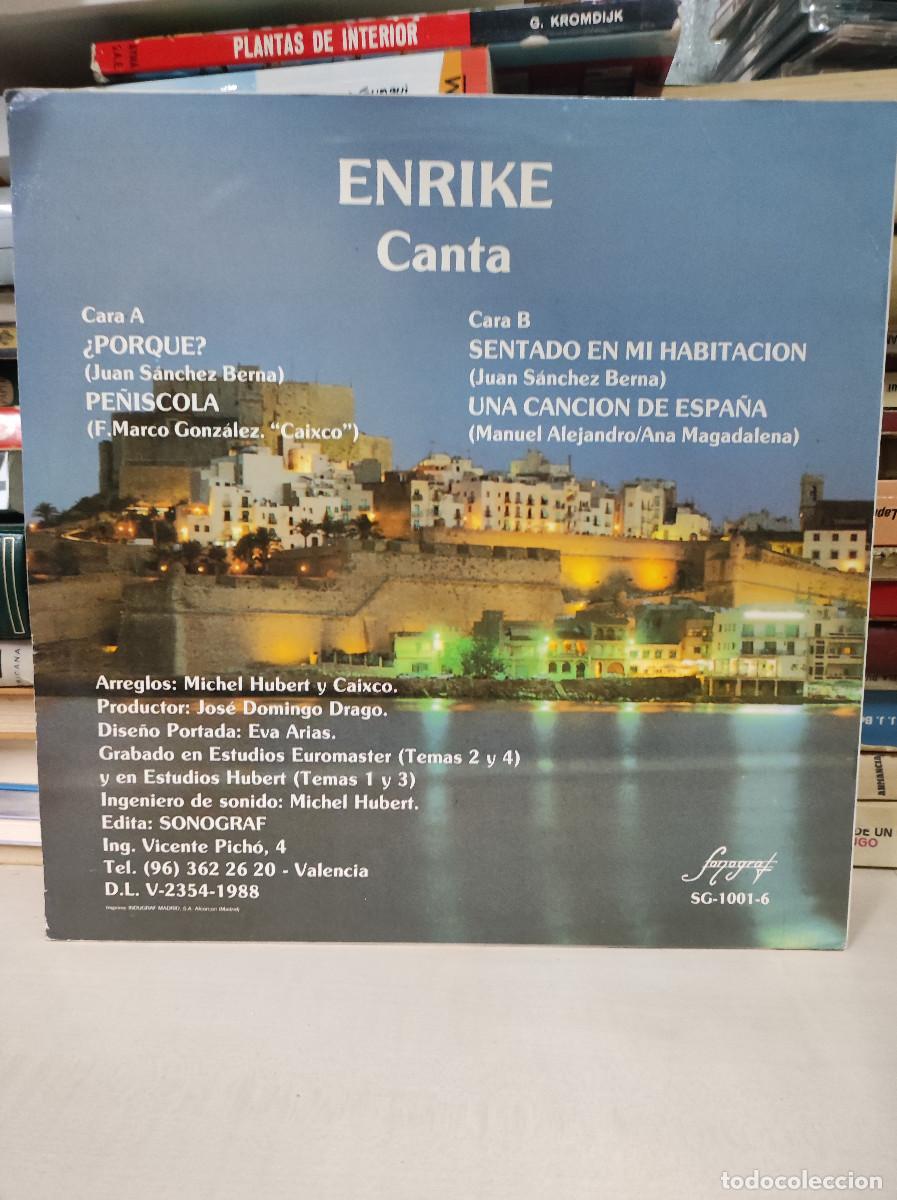 Discos de vinilo: ENRIKE &iquest;PORQUE? - Foto 2