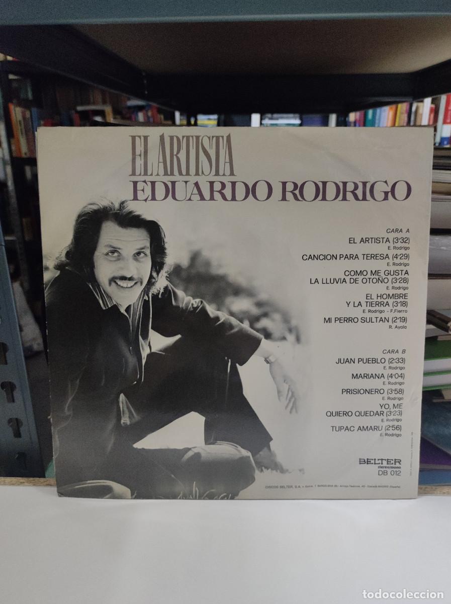 Discos de vinilo: Eduardo Rodrigo &ndash; El Artista - Foto 2