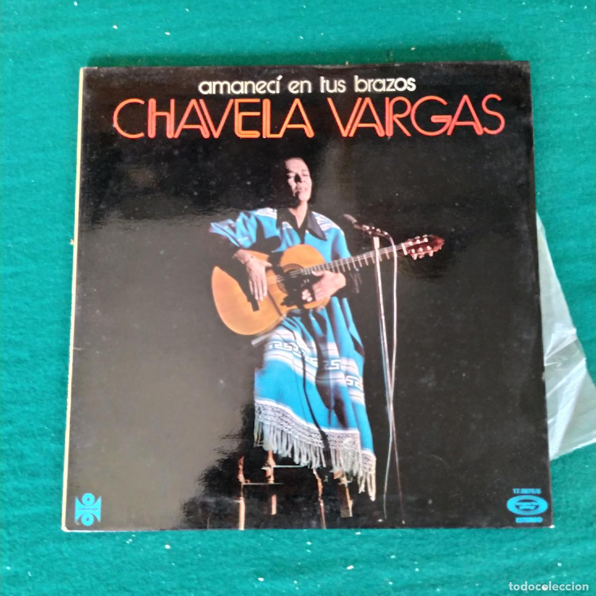Discos de vinilo: Chavela Vargas &ndash; Amanec&iacute; En Tus Brazos - Foto 1
