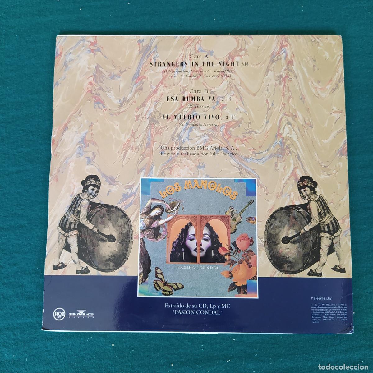 Discos de vinilo: Los Manolos &ndash; Strangers In The Night - Foto 2
