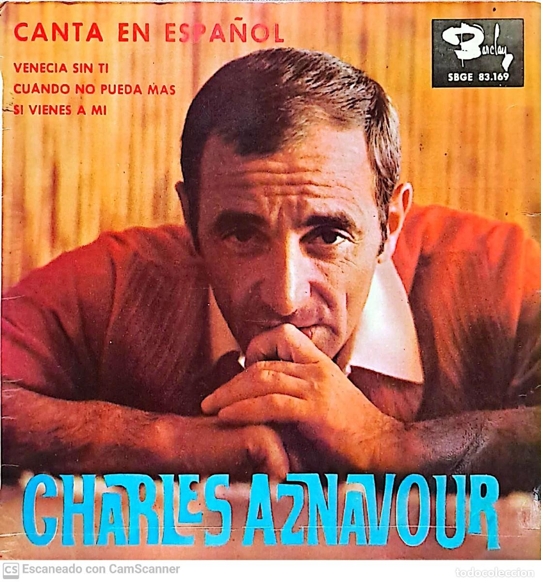 Discos de vinilo: Charles Aznavour &lrm;&ndash; Canta En Espa&ntilde;ol - Foto 1