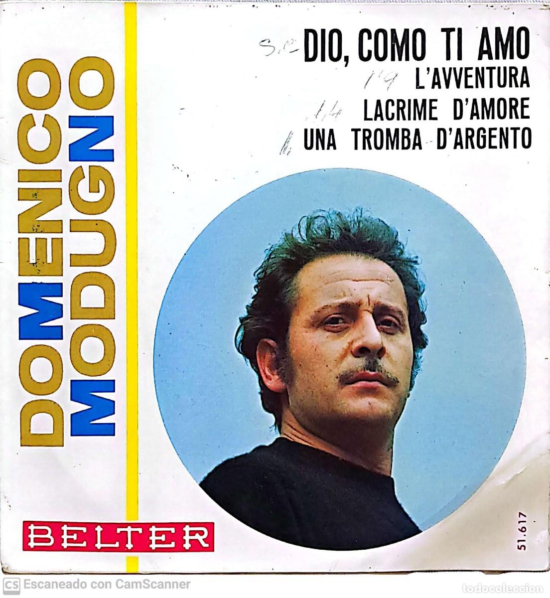 Discos de vinilo: Domenico Modugno &lrm;&ndash; Dio, Come Ti Amo - Foto 1