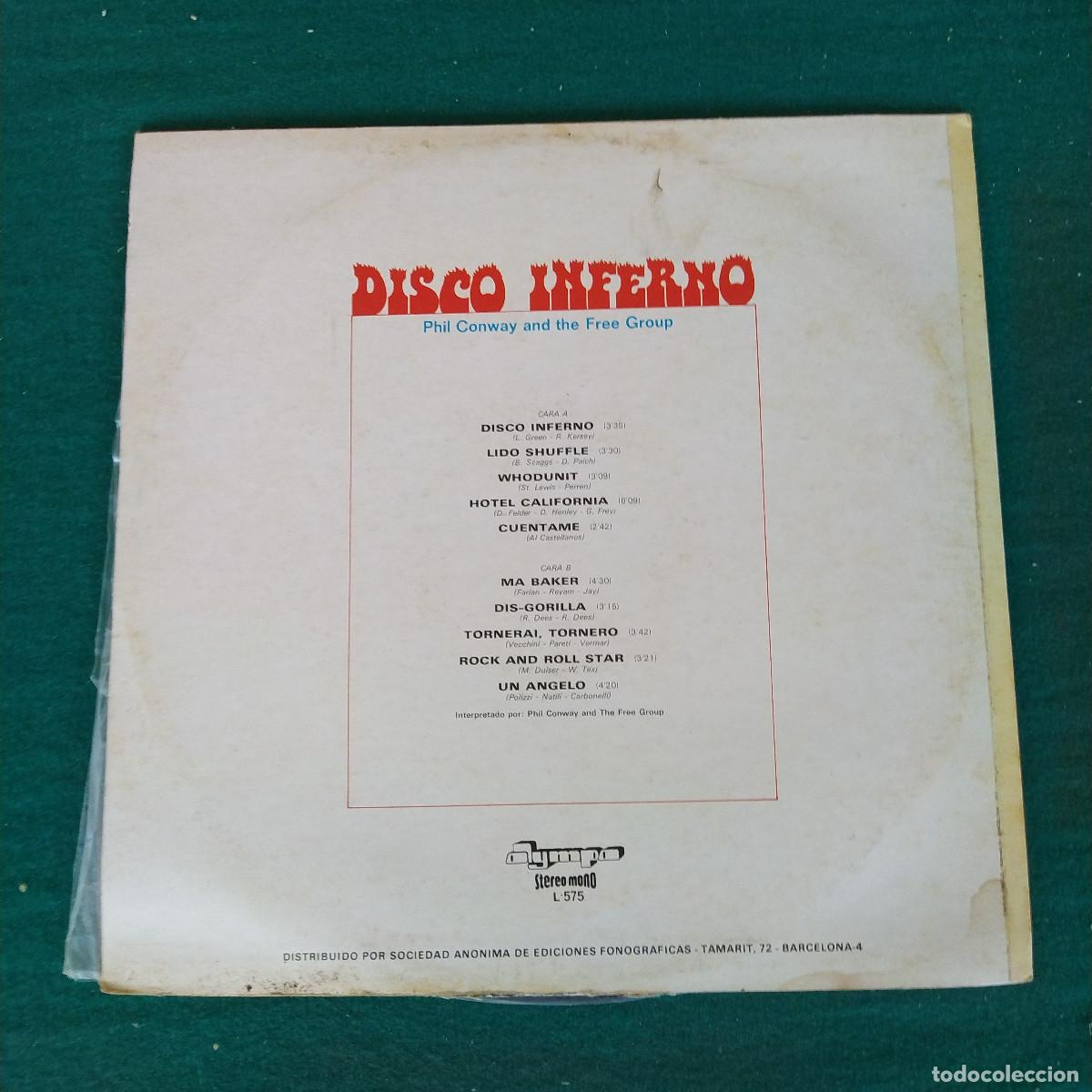 Discos de vinilo: Disco Inferno ....... - Foto 2