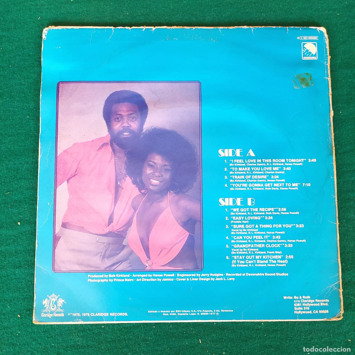 Discos de vinilo: Bo Kirkland & Ruth Davis &ndash; Bo & Ruth - Foto 2