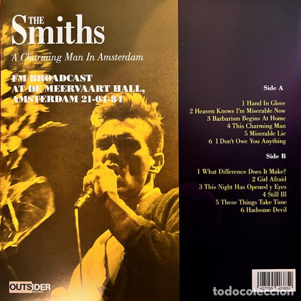 Discos de vinilo: THE SMITHS A Charming Man In Amsterdam (LP) - Foto 2
