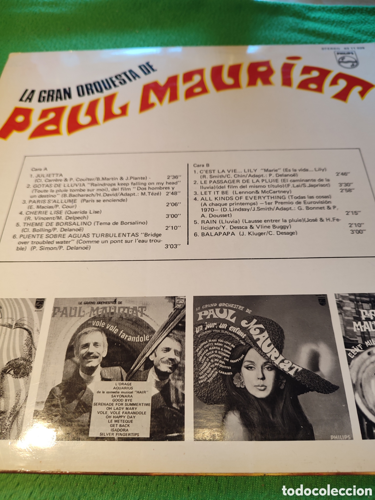 Discos de vinilo: Paul Mauriat - La gran orquesta - Foto 2