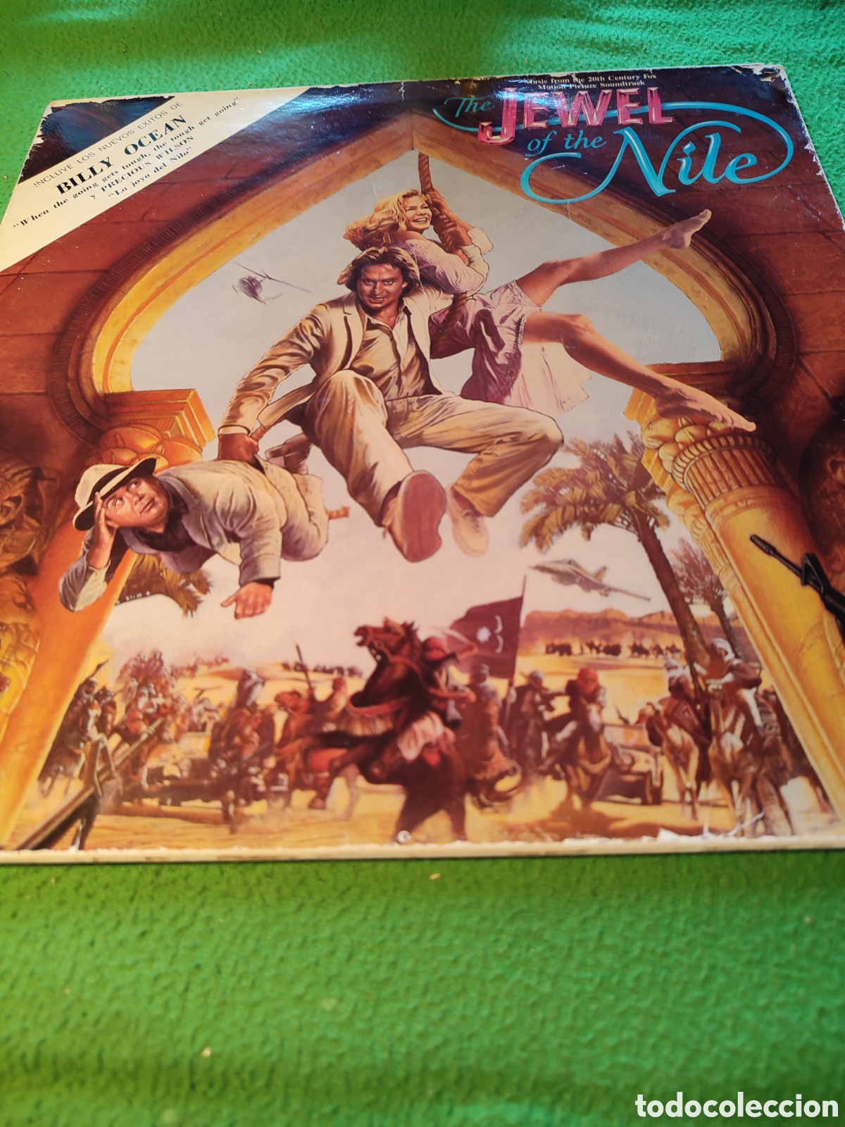 Discos de vinilo: Jack Nitzsche - BSO La joya del Nilo - Foto 1