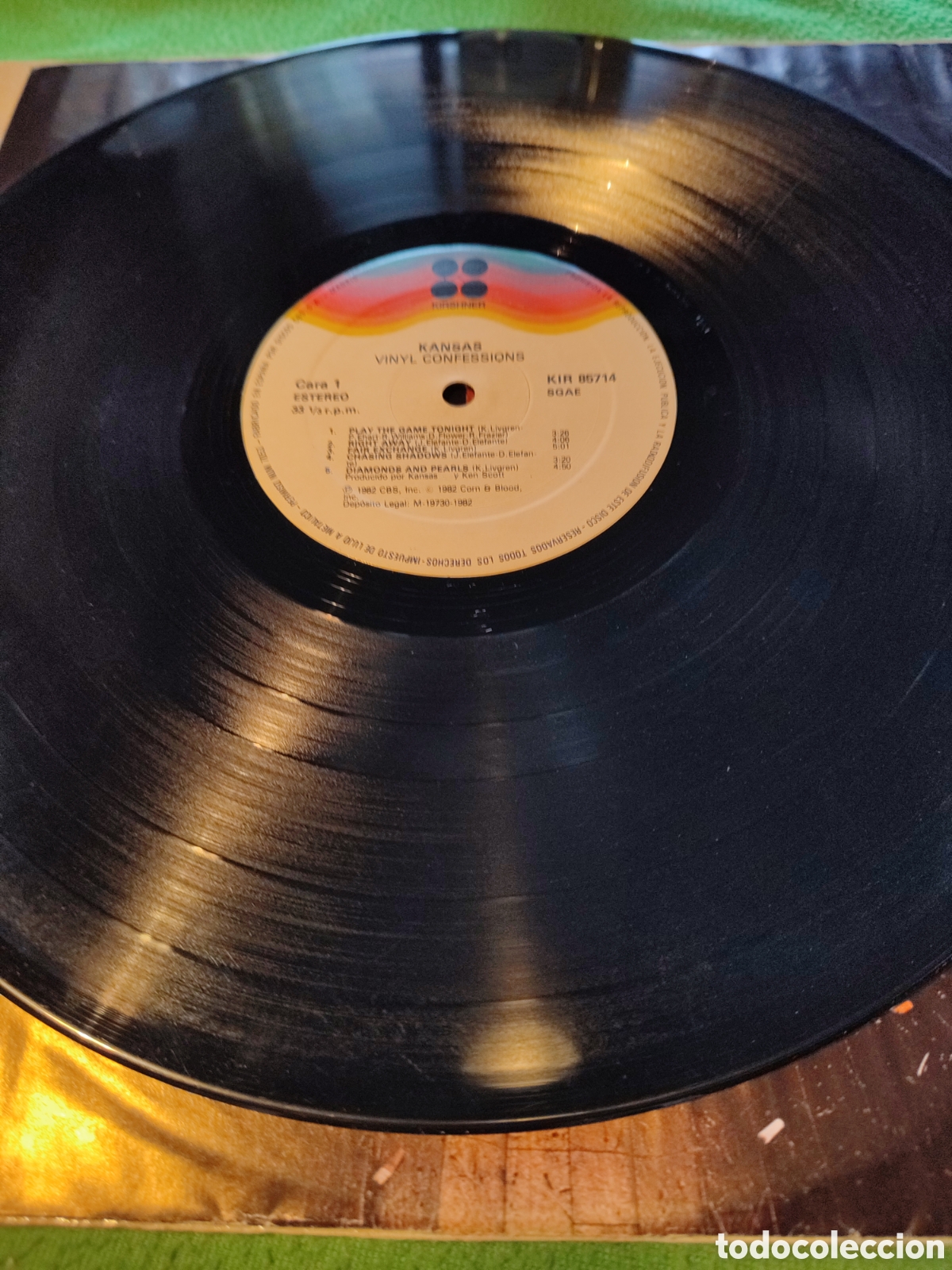 Discos de vinilo: Kansas - Vinyl confessions Vinilo Lp - Foto 3
