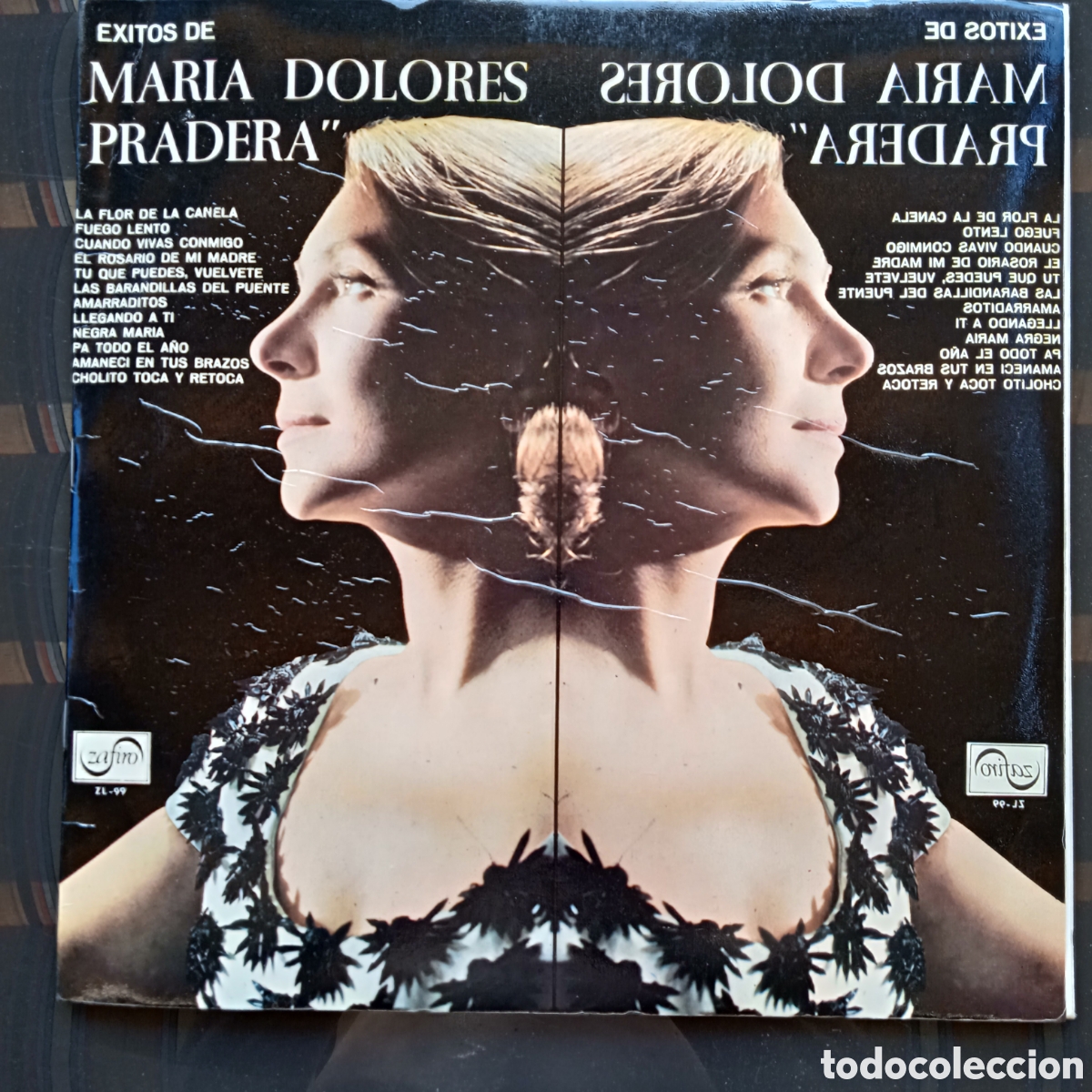 Discos de vinilo: LP Mar&iacute;a D. Pradera - Foto 1