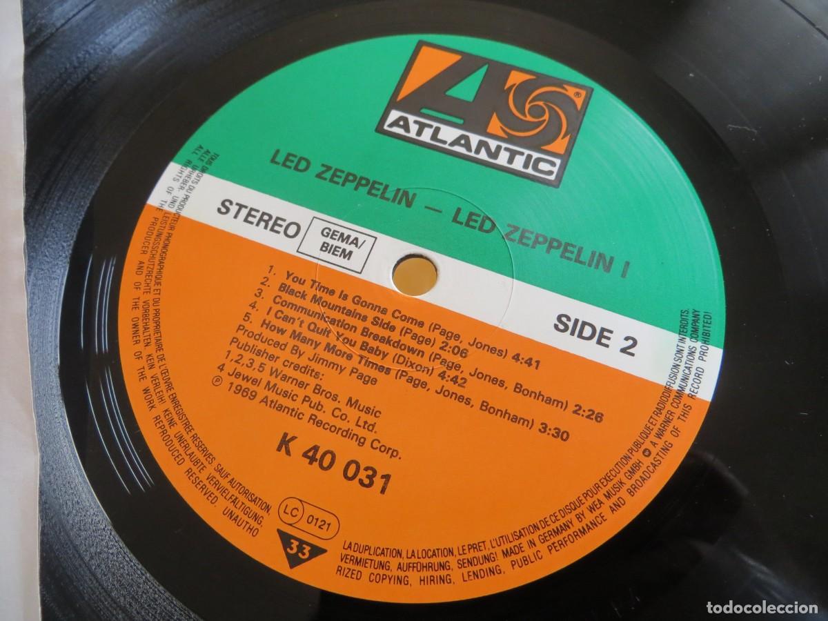 Discos de vinilo: Led Zeppelin &lrm;&ndash; Led Zeppelin (L.P.) GERMANY- IMPECABLE !!!!!!!!!!!!!!!!!! - Foto 4