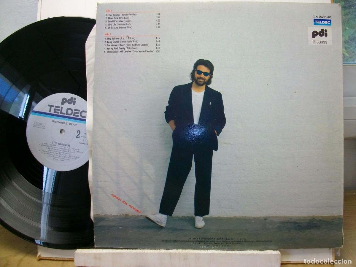 Discos de vinilo: Richard T. Bear &ndash; The Runner LP - Foto 2