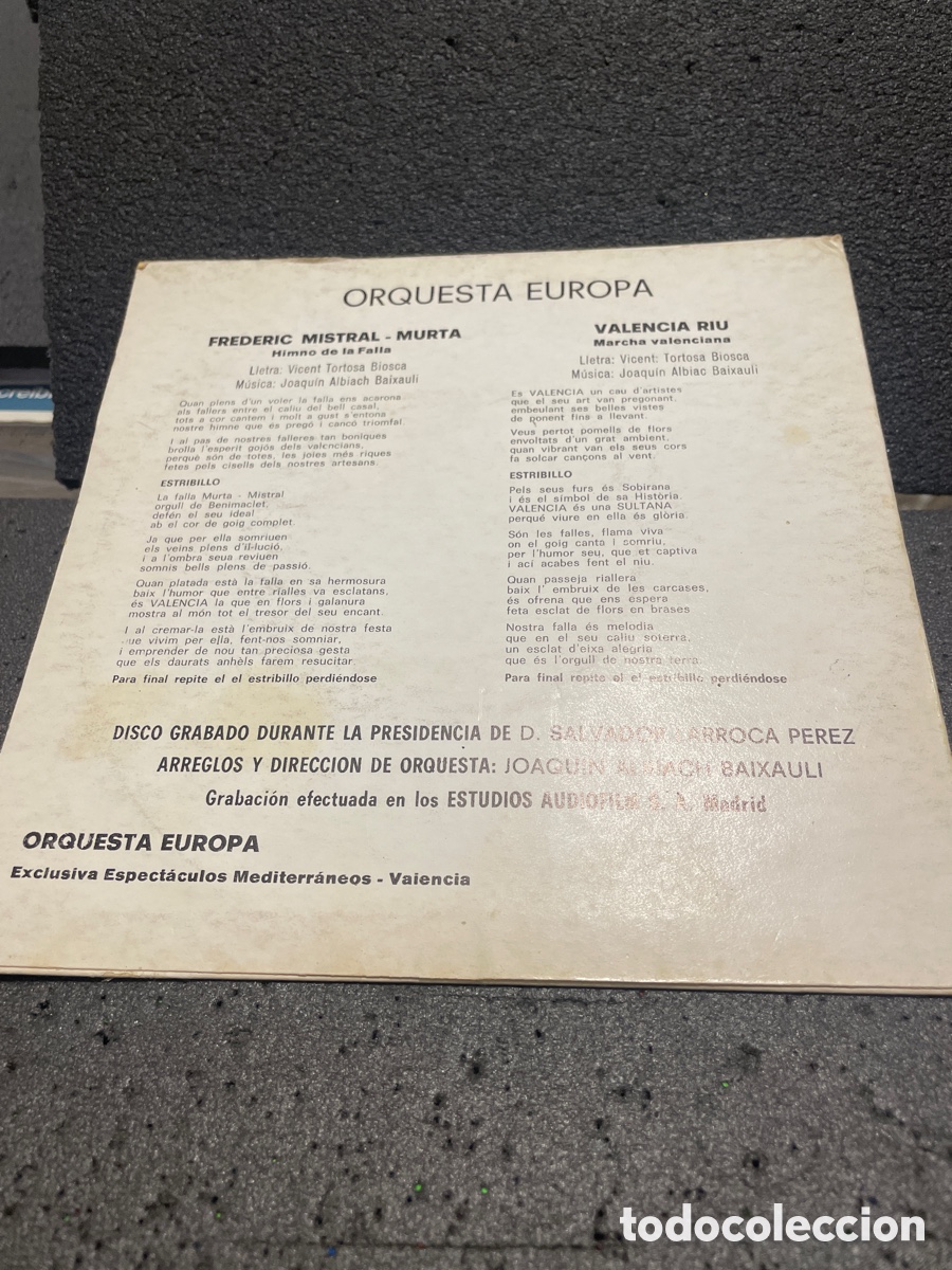 Discos de vinilo: VINILO ORQUESTA EUROPA - Foto 2