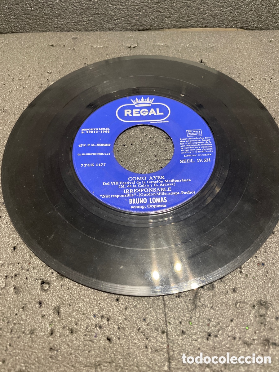 Discos de vinilo: VINILO BRUNO LOMAS - Foto 3