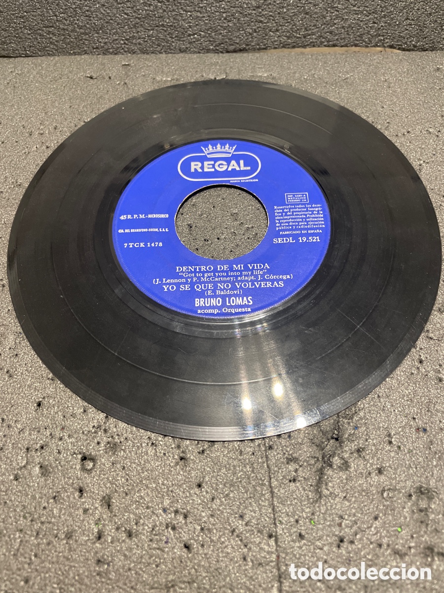 Discos de vinilo: VINILO BRUNO LOMAS - Foto 4