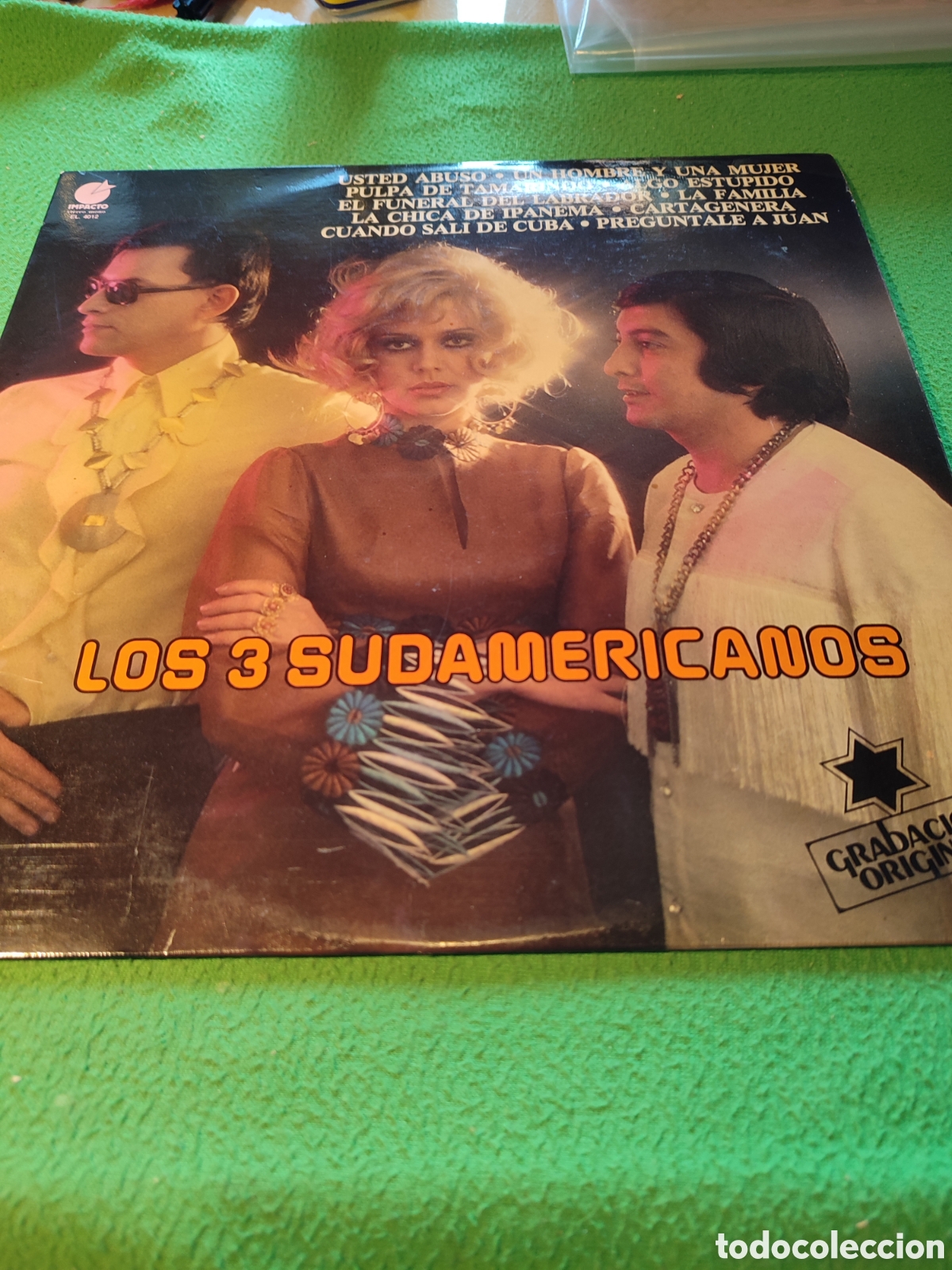Discos de vinilo: Los 3 Sudamericanos - Same Vinilo Lp - Foto 1