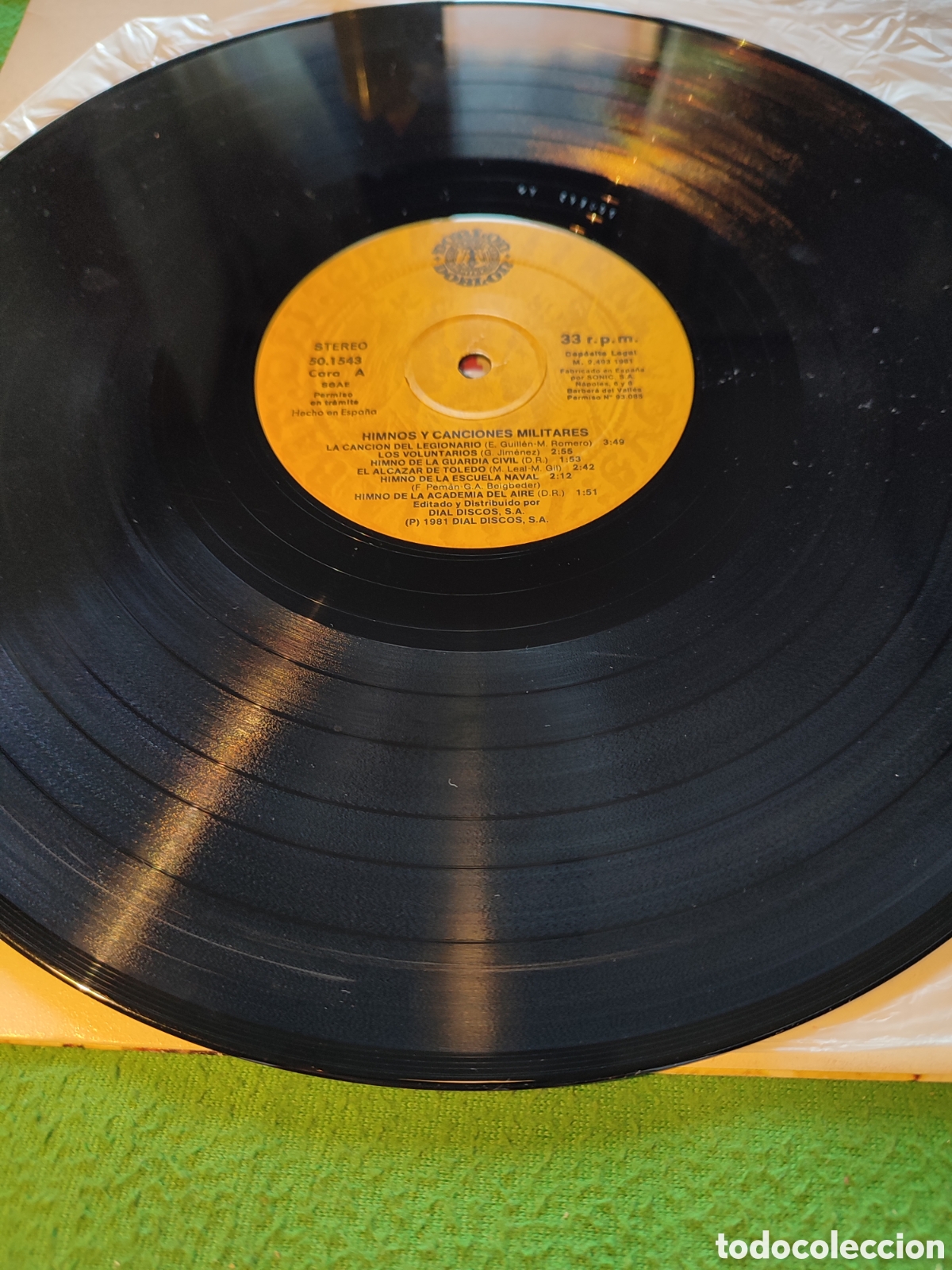 Discos de vinilo: Himnos y canciones militares - Same Vinilo Lp - Foto 3
