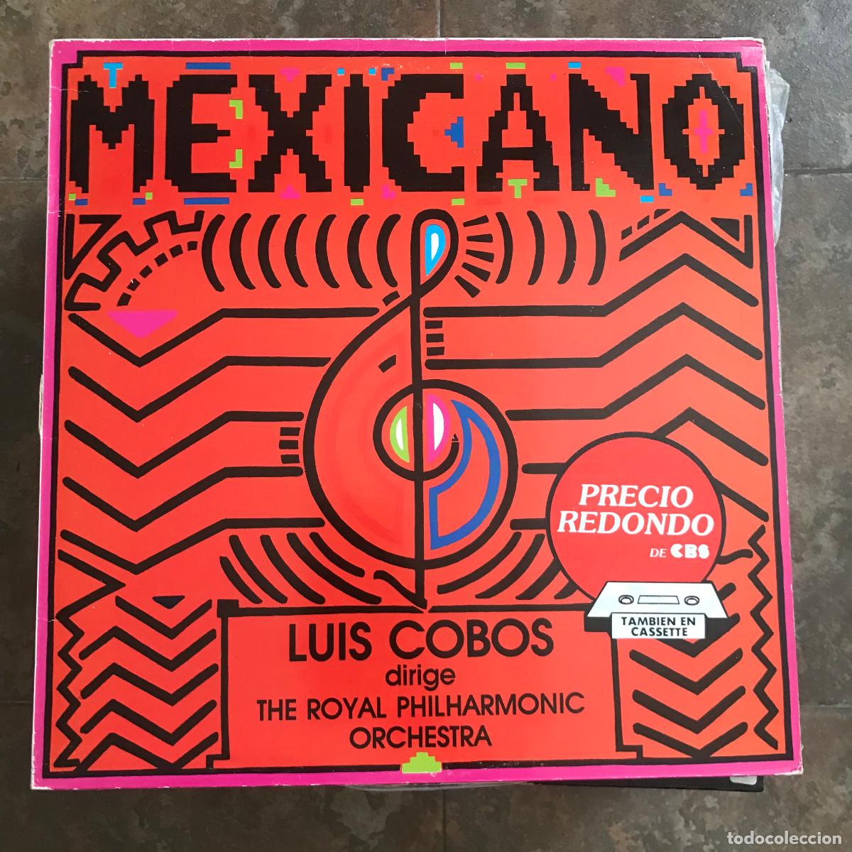 Discos de vinilo: LUIS COBOS - MEXICANO - LP CBS 1984 - Foto 1