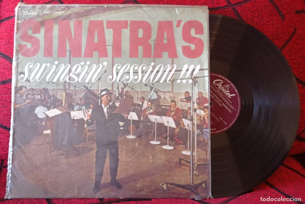 Discos de vinilo: FRANK SINATRA ** Sinatras Swingin Session!!! ** ORIGINAL CHILE LP VINILO - Foto 1