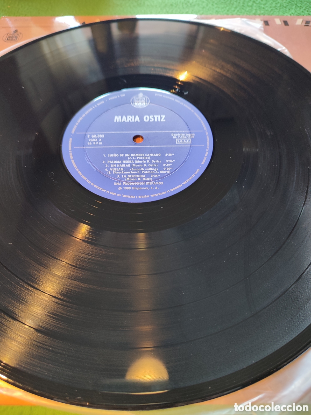 Discos de vinilo: Mar&iacute;a Ostiz - Mar&iacute;a Ostiz - Foto 3