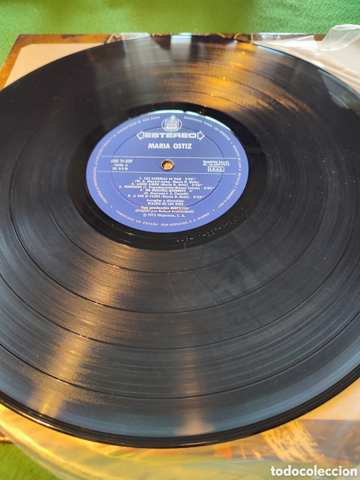 Discos de vinilo: Mar&iacute;a Ostiz - Same Lp - Foto 3
