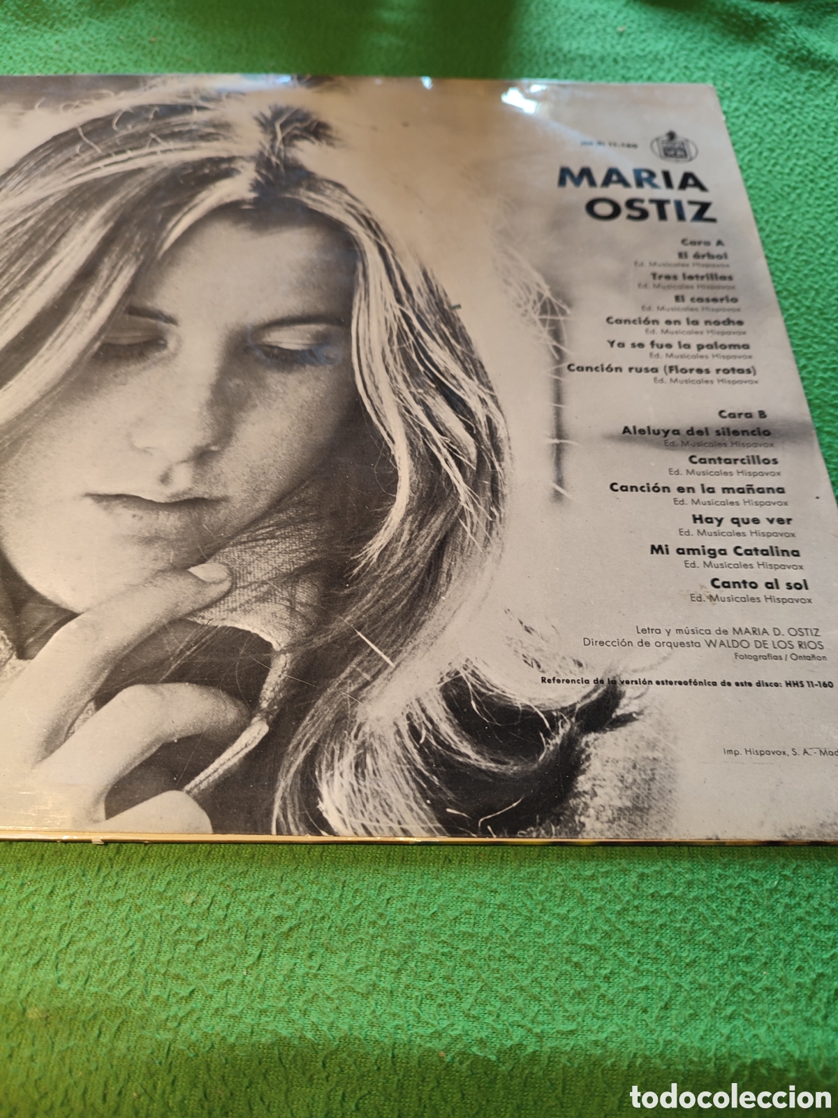 Discos de vinilo: Mar&iacute;a Ostiz - Mar&iacute;a Ostiz lp - Foto 2