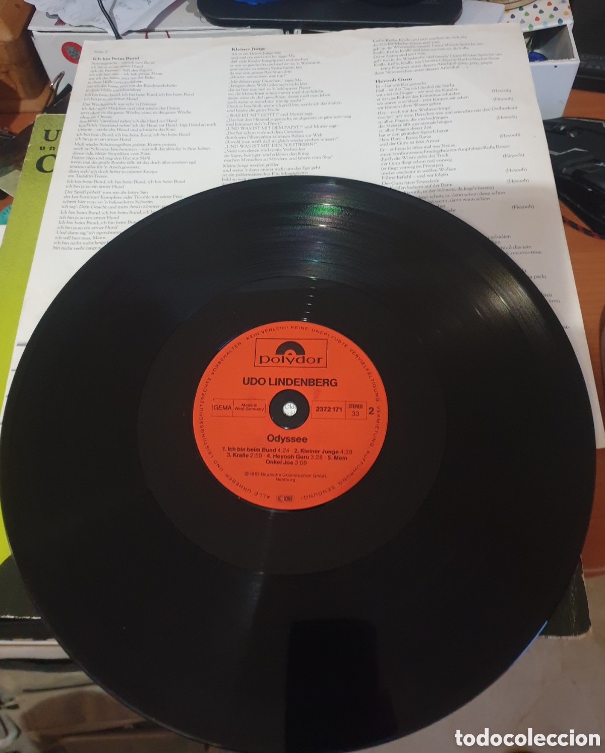 Discos de vinilo: Udo Lindenberg - odyssee - Foto 3