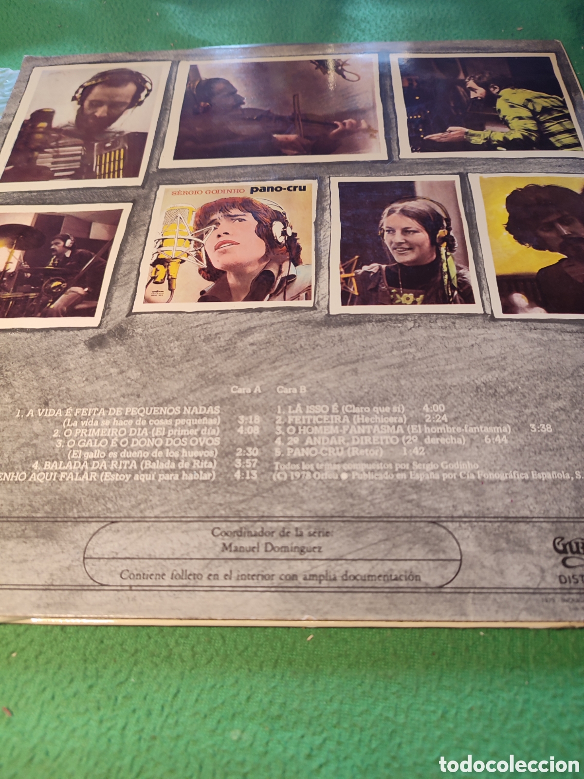 Discos de vinilo: Sergio Godinho - Pano-Cru - Foto 4